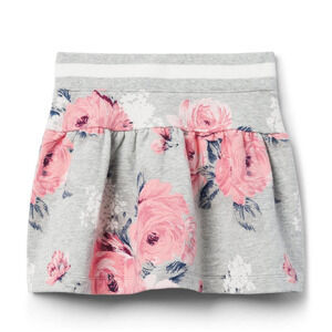 Janie and Jack kids Flower Gray skirts Size 2